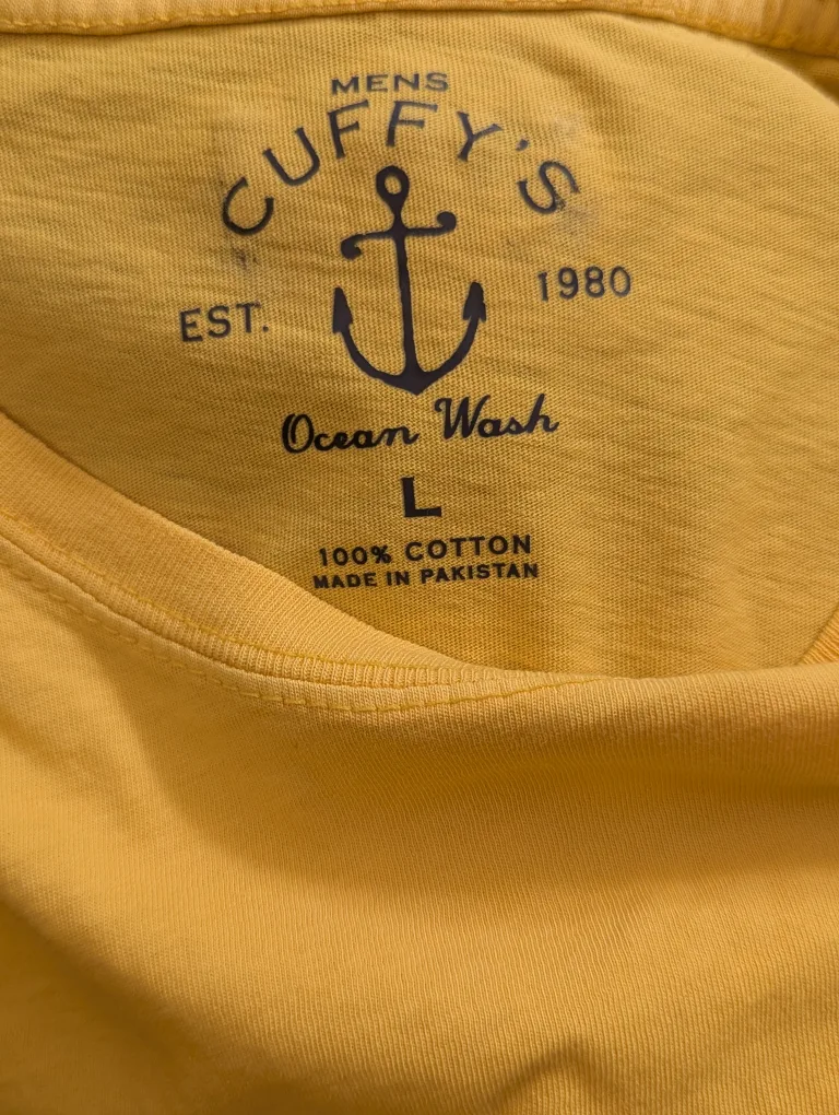 NEW Edmonton Elks soft vintage wash mens large loose fit t-shirt image indicator(3)