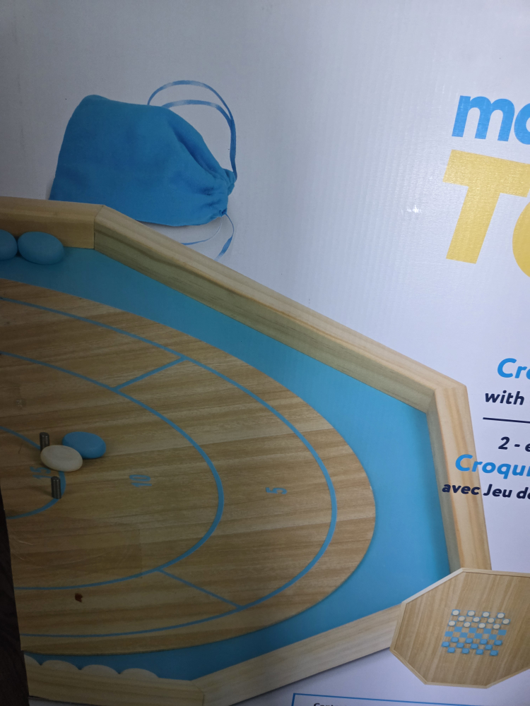 Mastermind Toys Crokinole and Checkers Game - photo 5