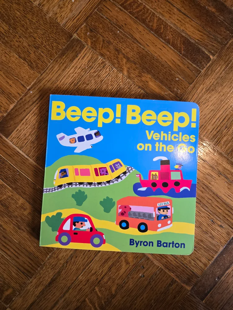 Beep! Beep! Vehicles on the Go by Byron Barton 🧡 thumbnail