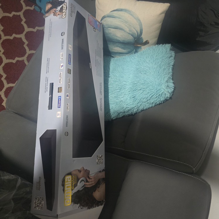 Omnia Graphite All-in-One Soundbar - New in Box! - photo 2