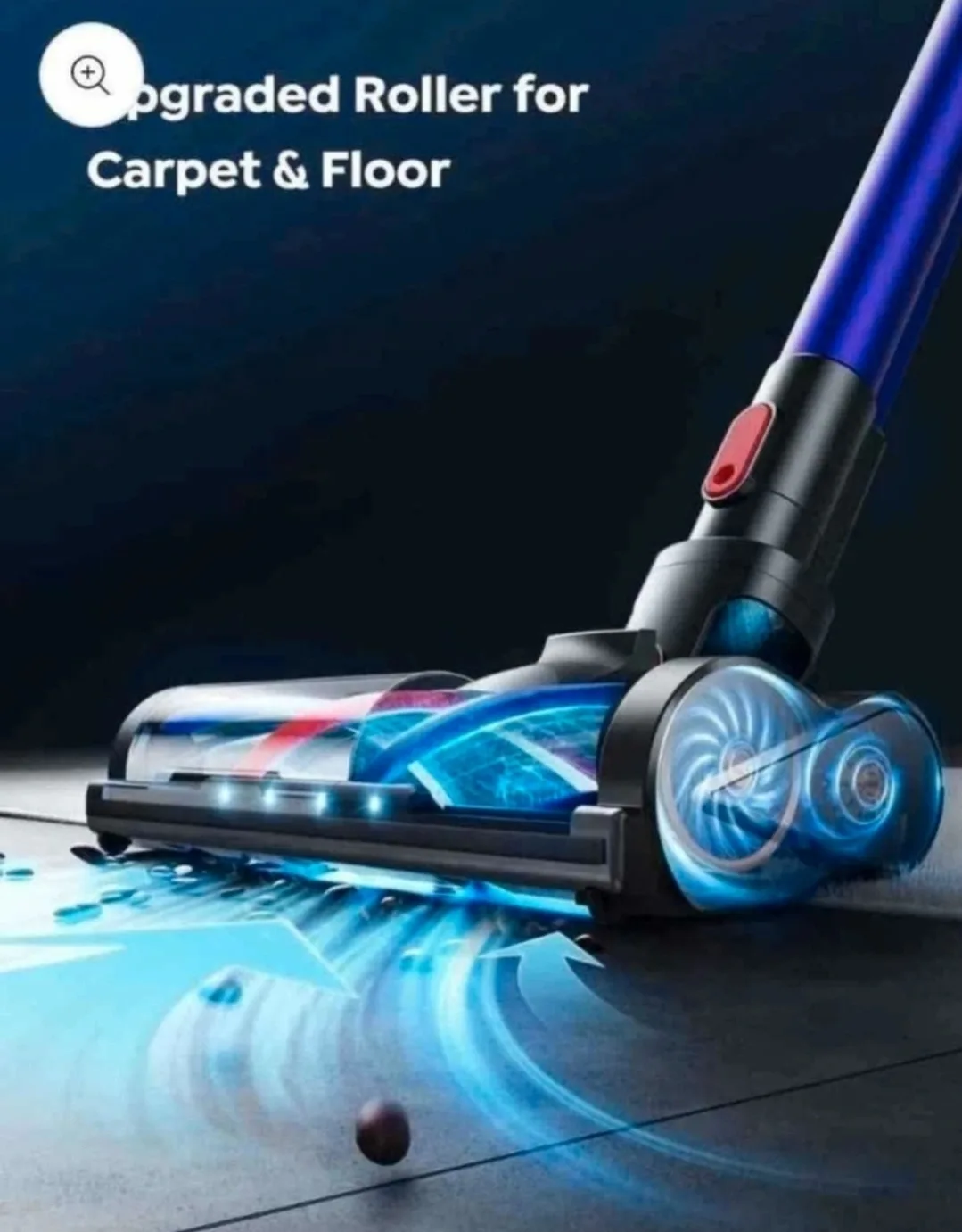 Inteture Cordless Vacuum JR400 image indicator(6)