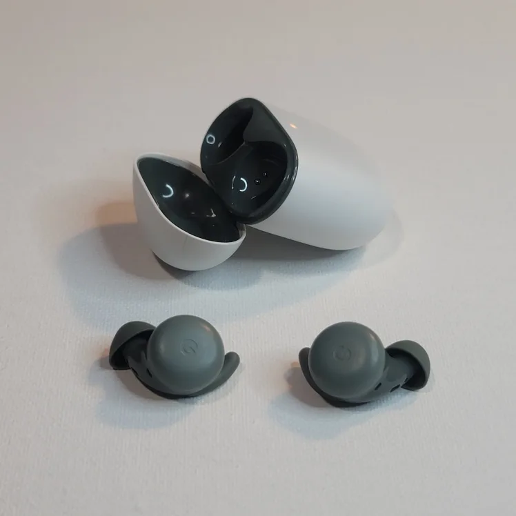 Google Pixel Buds A-Series Olive Green image indicator(2)