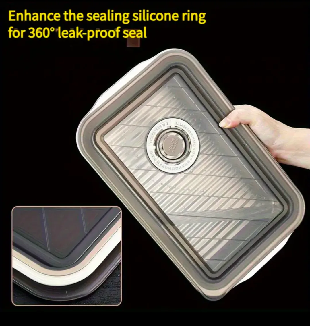 brand new 5 liter Stainless Steel  airtight Food Container image indicator(5)