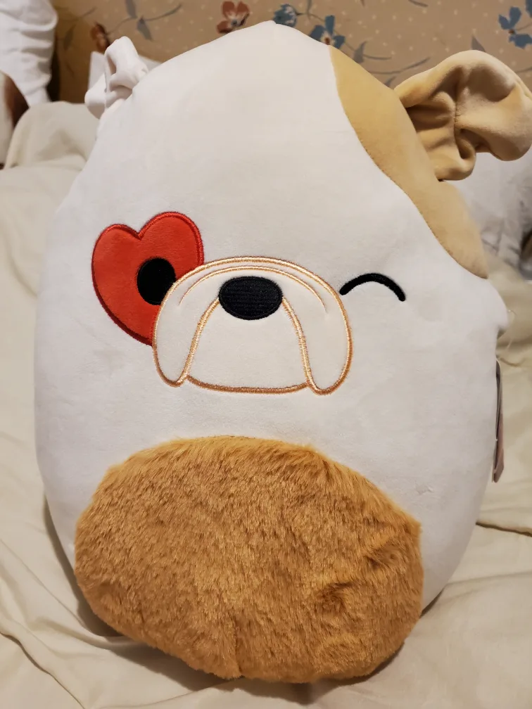 Cute "Brock" dog squishmallow thumbnail