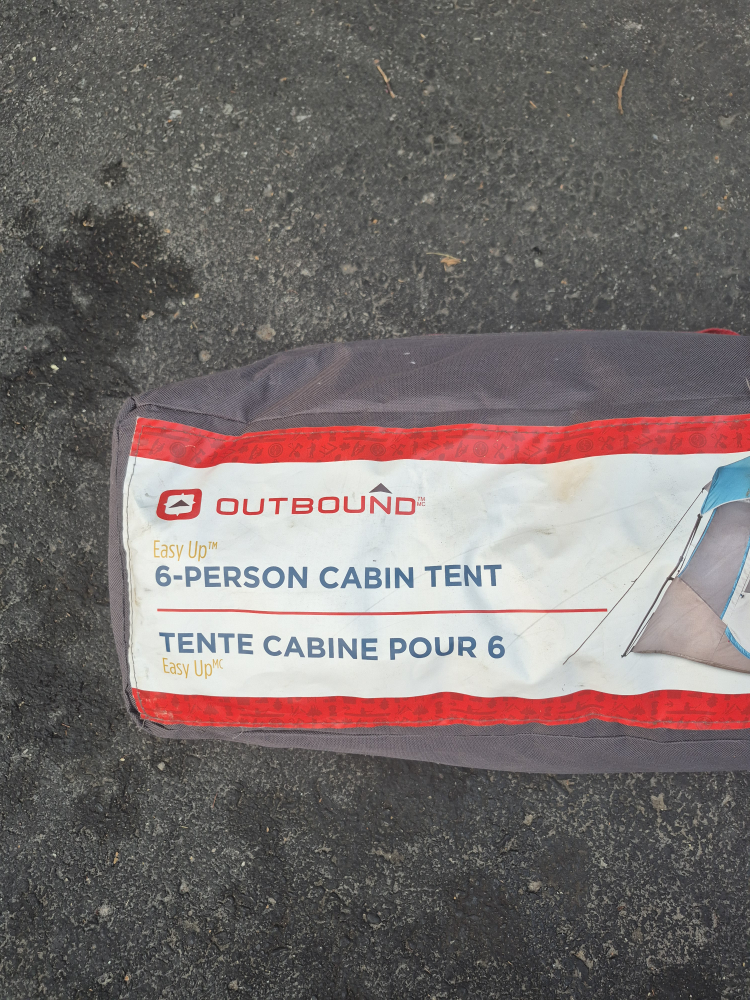 Outbound 6-Person Cabin Tent - Easy Up! - photo 2