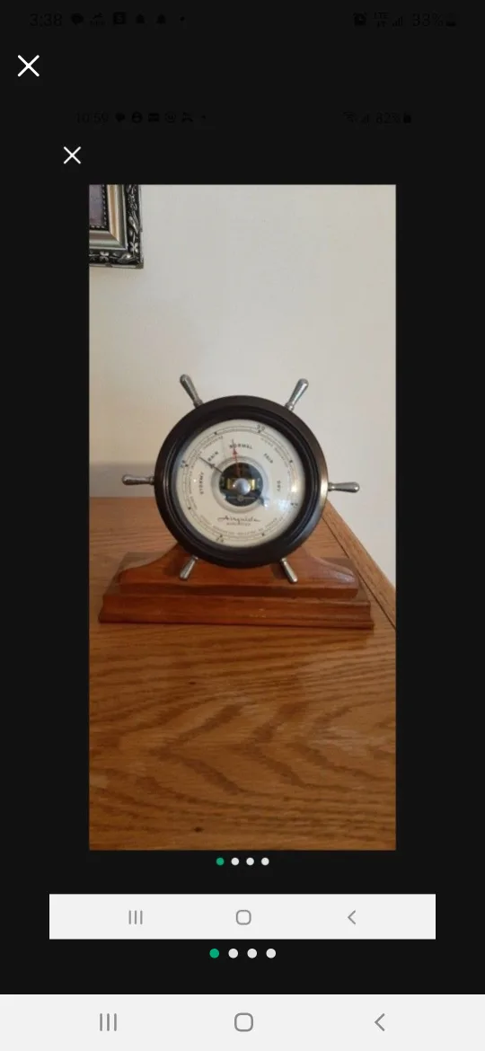 Airguide Barometer Nautical Decor thumbnail