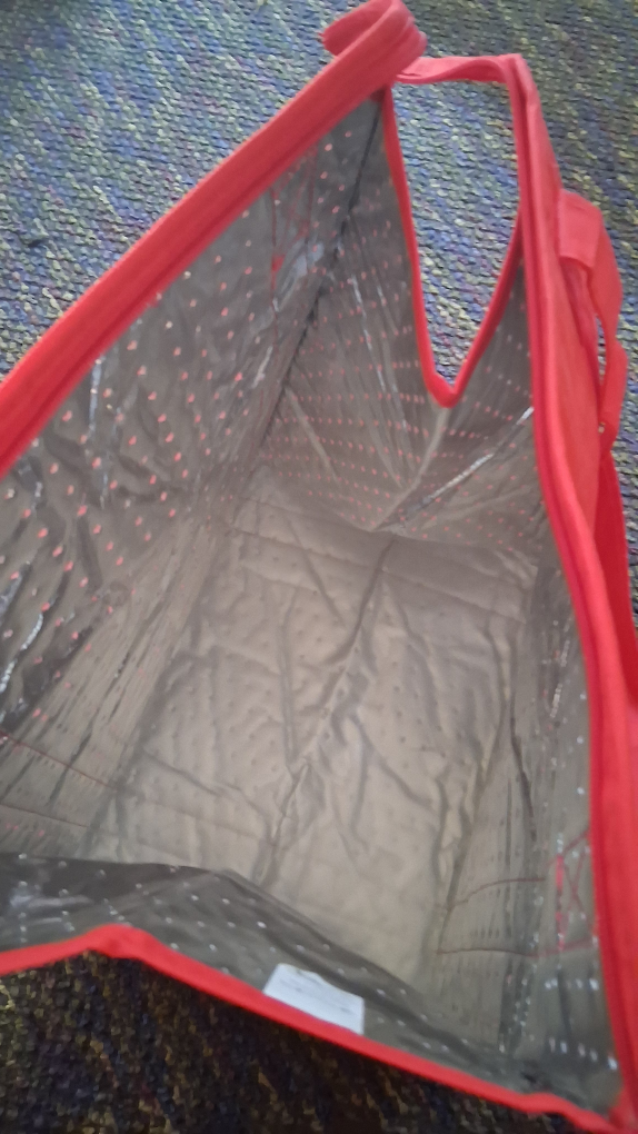 DoorDash Insulated Red Food Delivery Bag - photo 3