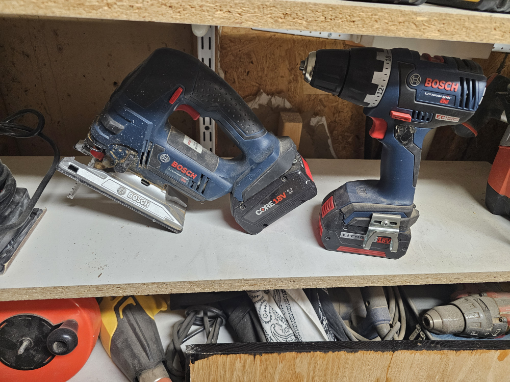 Bosch Cordless Jigsaw & Drill Combo