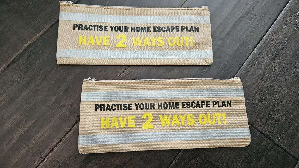 Home Escape Plan Pouches - Set of 2 thumbnail