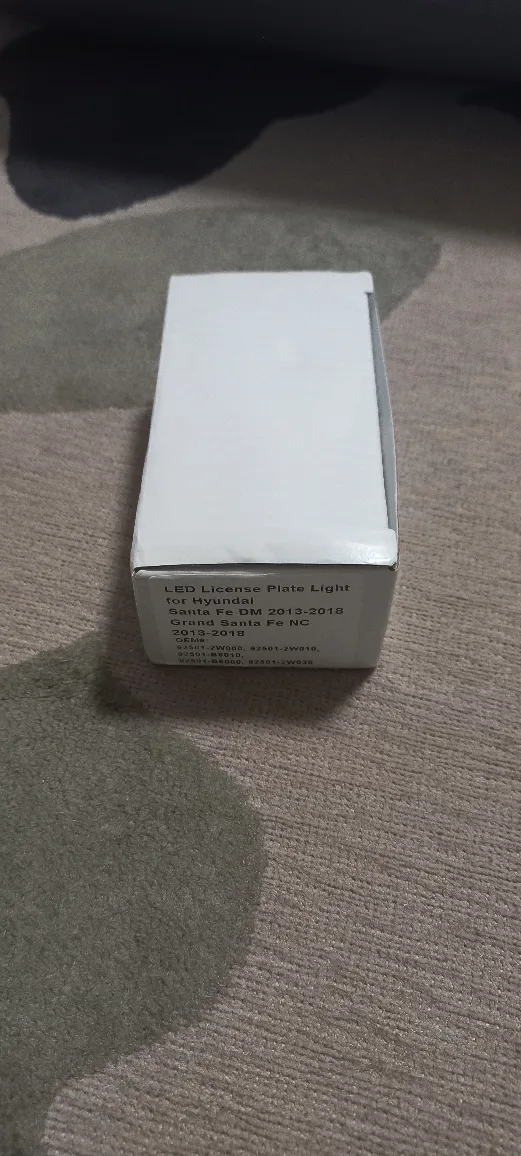 Brand New LED License Plate Light for Santa Fe 2013-2018 image indicator(4)