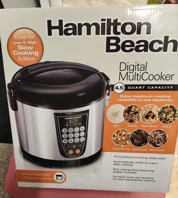 Hamilton Beach multicooker