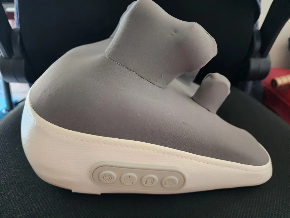 Neck Massager - Gray and White image indicator(2)