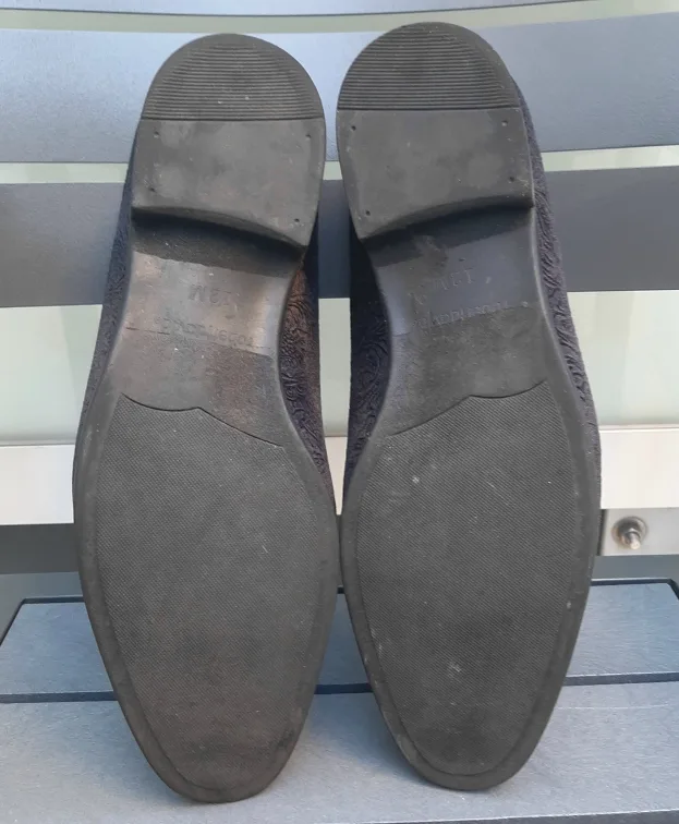 Robert David Black Patterned Loafers image indicator(8)