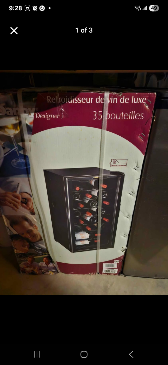 Danby Designer 35 Bottle Wine Cooler