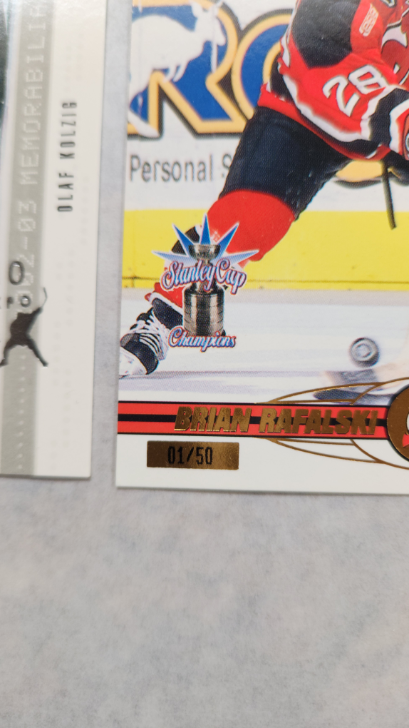PickUp 19 early '00s #'d Hockey Cards (2x 1/1) + Sample - photo 4