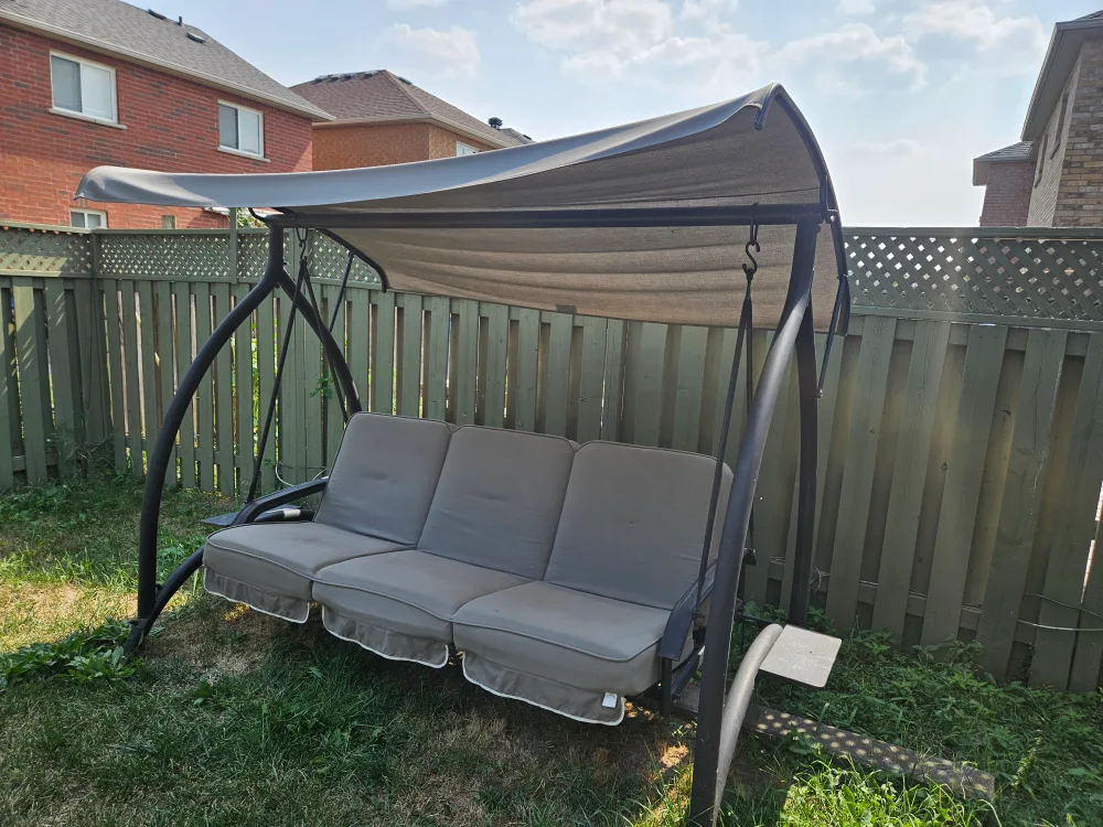 Patio Swing & Picnic Table Set thumbnail