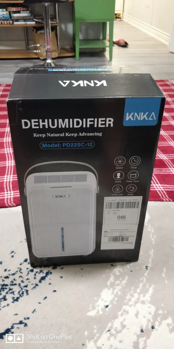 KNKA 34 Pint Home Dehumidifier | Brand New 🧡 thumbnail