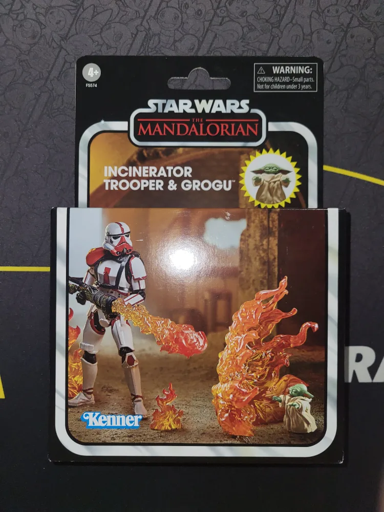 Sealed. 2022 Star Wars Incinerator Trooper & Grogu thumbnail