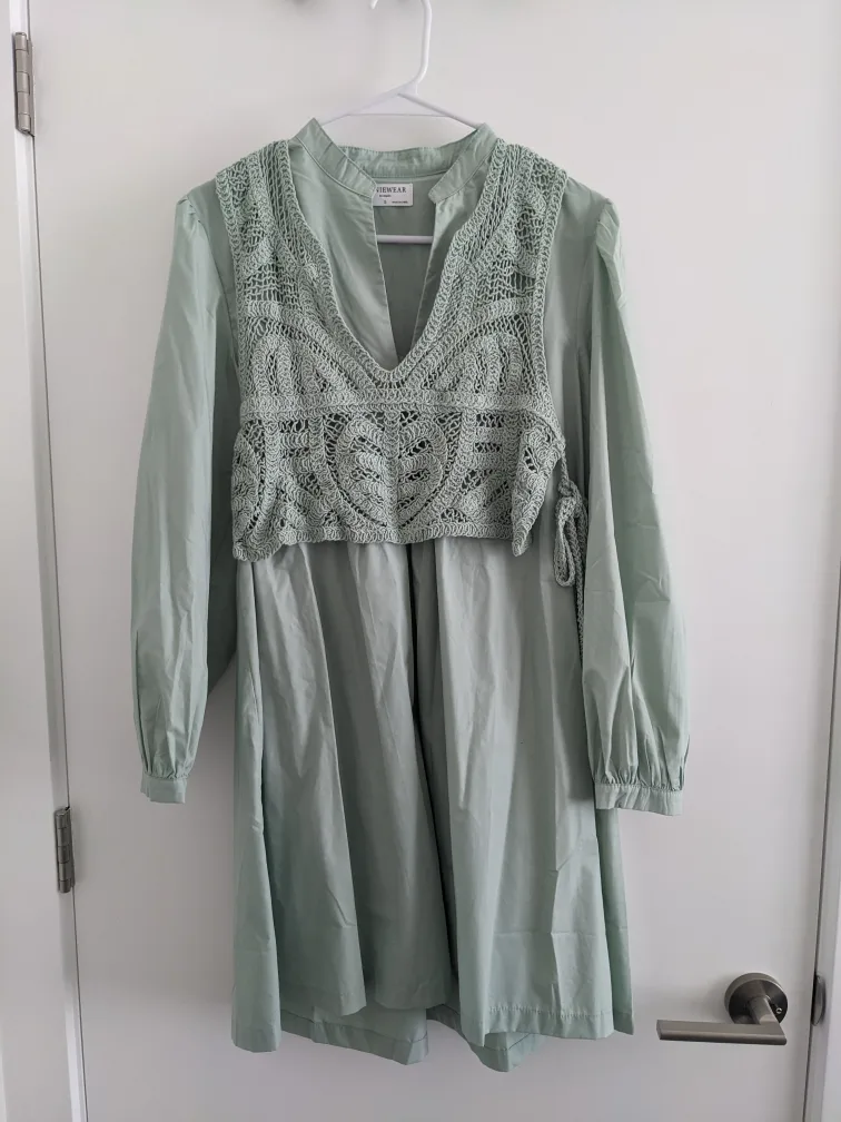 New Crochet Vest Top Dress thumbnail