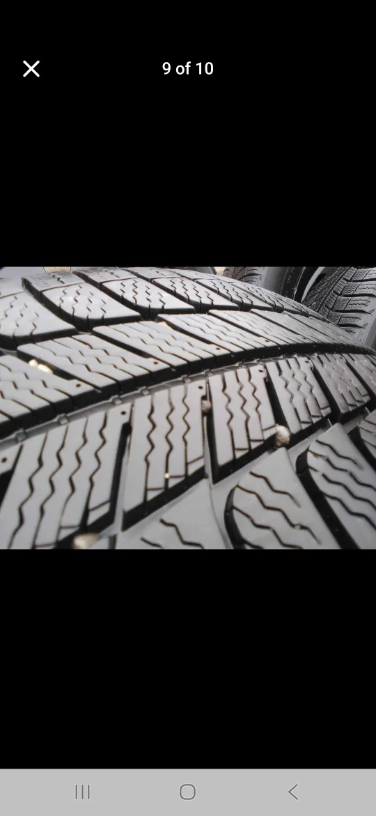 Set of 4 MICHELIN winter tires with rims (235 55 17) image indicator(10)