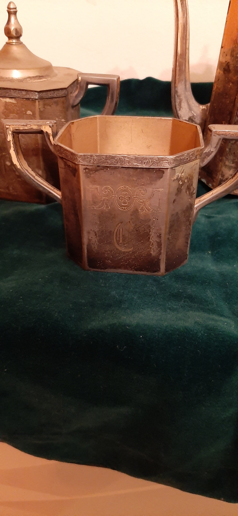 Silver Plate 5 piece Teapot/Coffee Set - photo 3