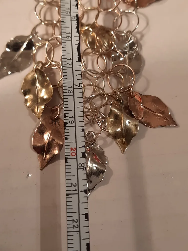 3 tone gold over 925 silver set neclase bracelet image indicator(7)