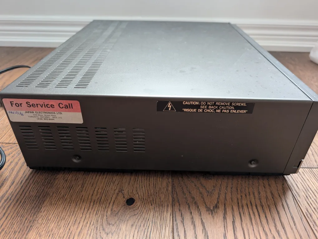 Mitsubishi HS-330UR VCR/VHS image indicator(4)