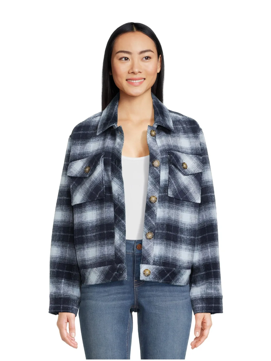 Time and True Woman's shacket never used thumbnail