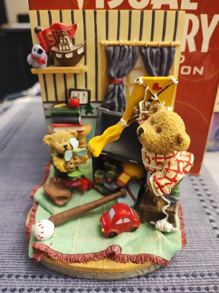 Resin Teddy Bear Bookends image indicator(3)