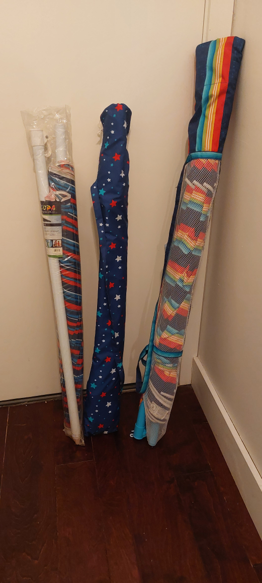 COPA Beach Umbrella with Carry Bag x3