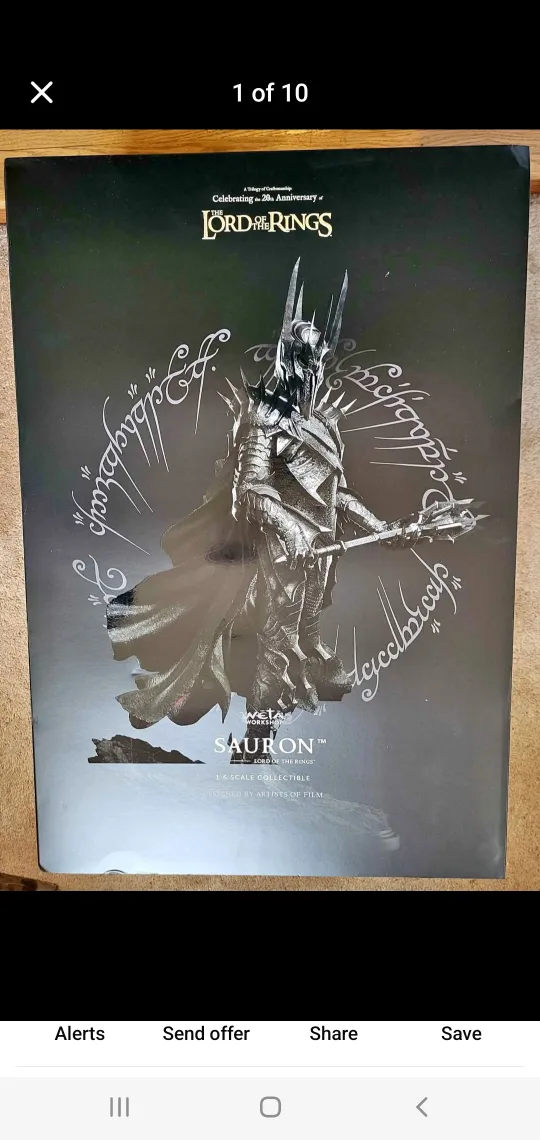 Sideshow Collectibles Sauron 1/6 Scale Figure thumbnail