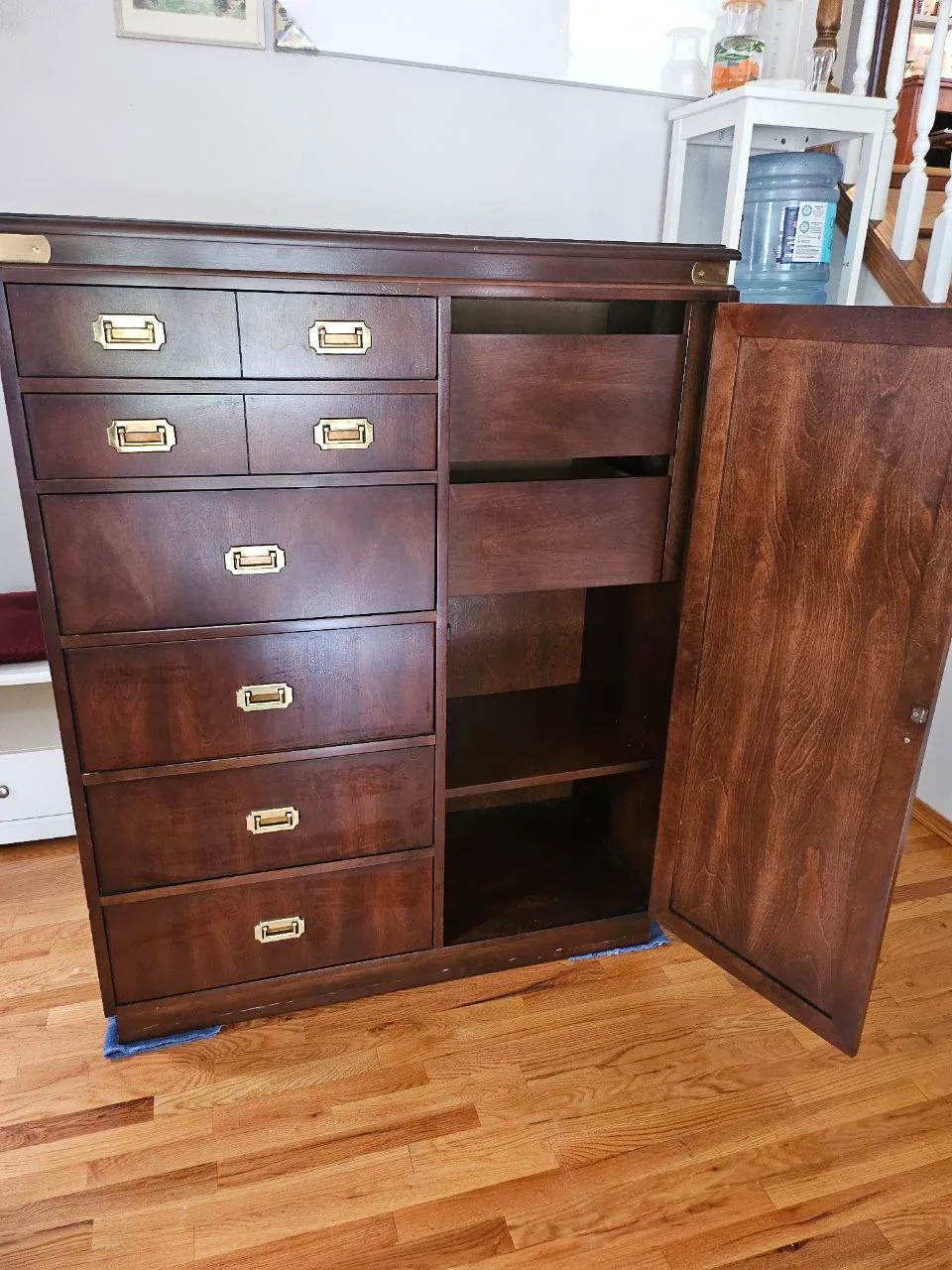 Solid wood Kroehler armoire image indicator(2)