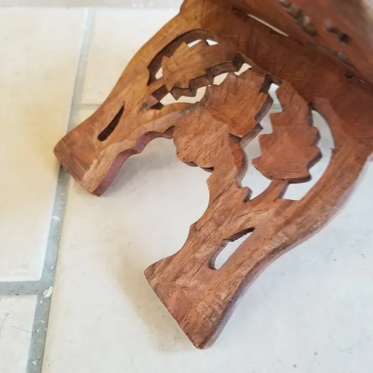 Vintage Wooden Rack/Book Stand image indicator(3)