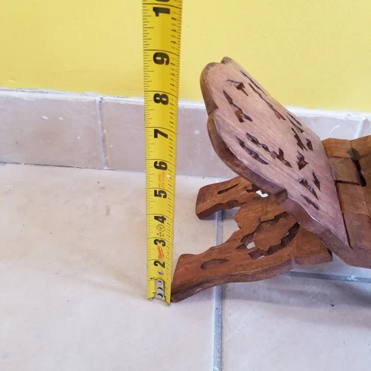 Vintage Wooden Rack/Book Stand image indicator(5)