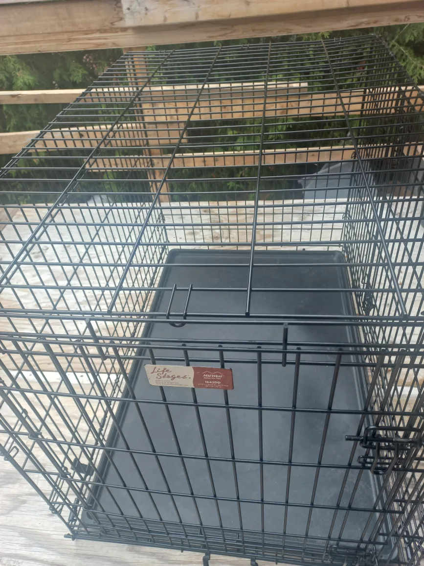XL Dog Crate 42" x 28" x 30" image indicator(2)