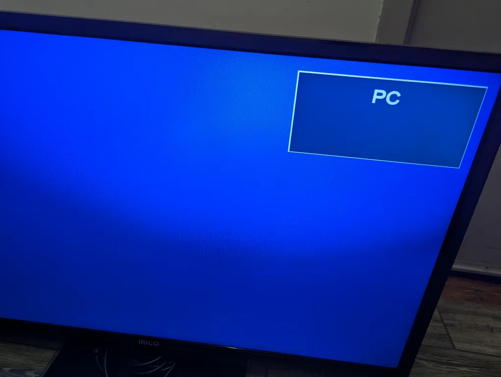 40 inch LED flat screen TV with wall mount and stand image indicator(3)