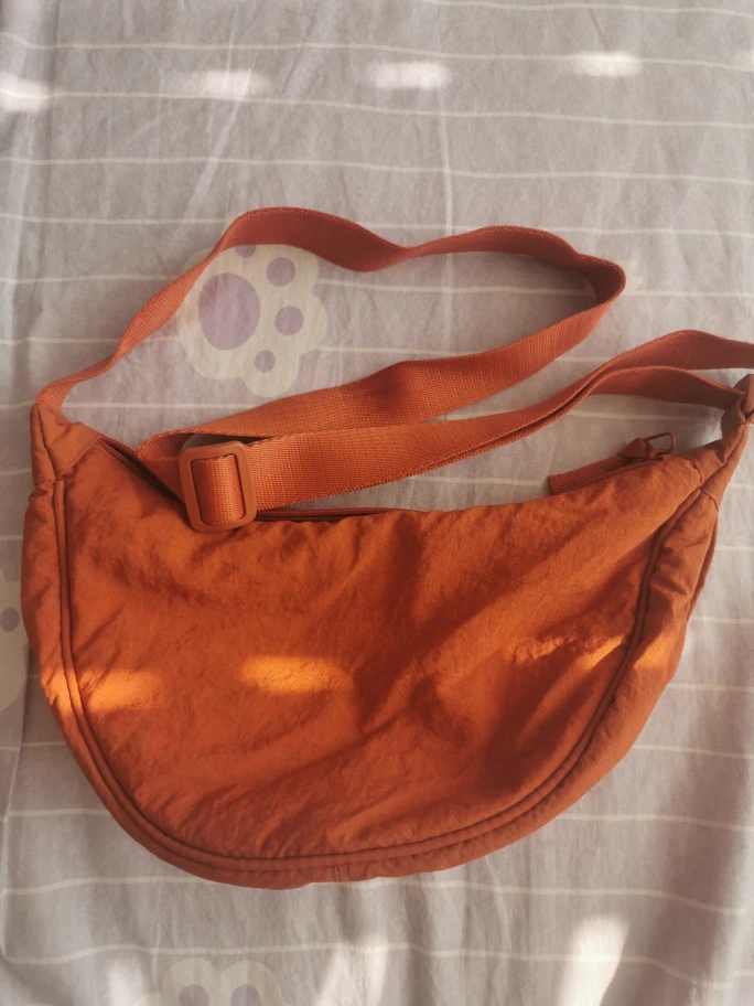 Uniqlo Orange Shoulder Bag - Like New!