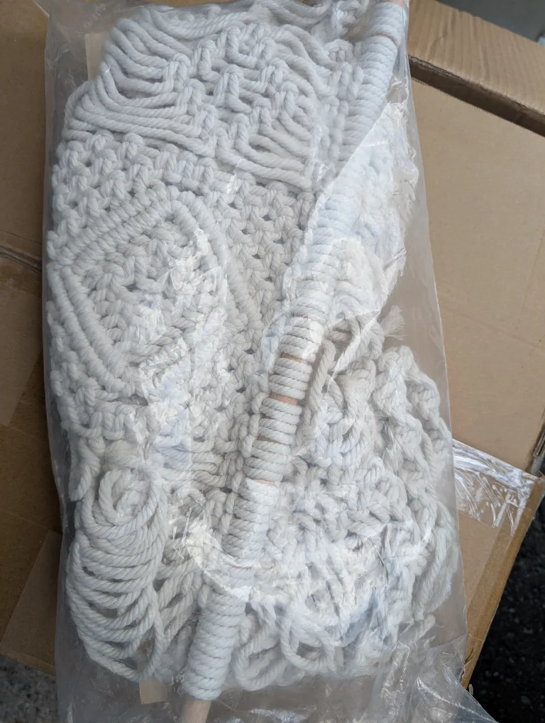 Macrame Wall Hanging Shelf image indicator(8)