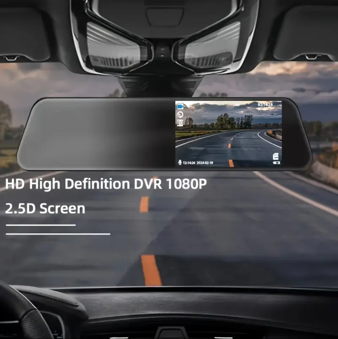 1080P Full HD Touch screen Car DVR Mirror Dash Cam - photo 3