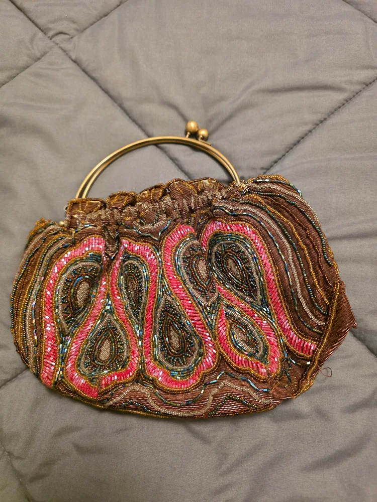 Saks Fifth Avenue Bag/Clear Bag/Beaded Bag image indicator(7)