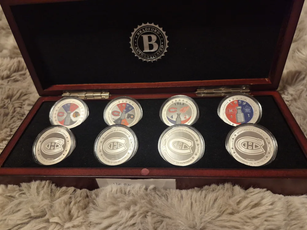 Montreal Canadiens Stanley Cup Champions Coin Set image indicator(2)