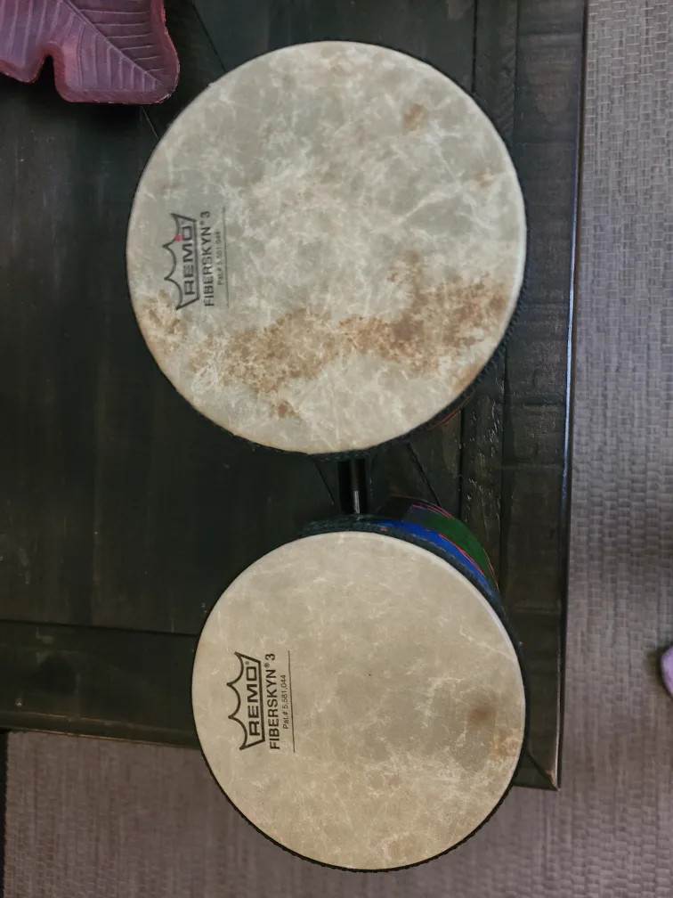 BRAND NAME  REMO BONGOS NEW image indicator(2)