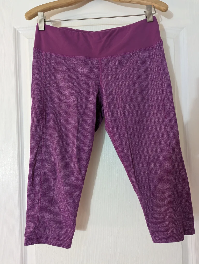 Tofino Purple Capri Leggings thumbnail