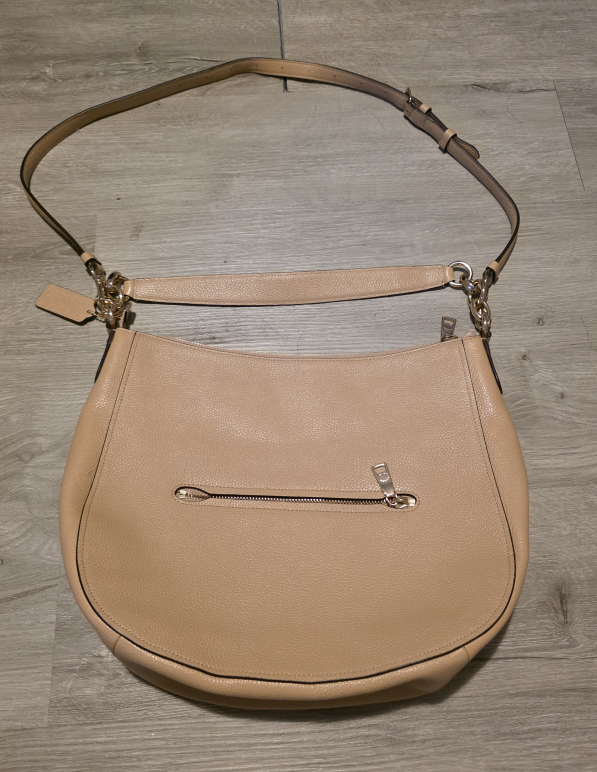Coach Leather Shoulder Bag Saddle Tan - photo 2