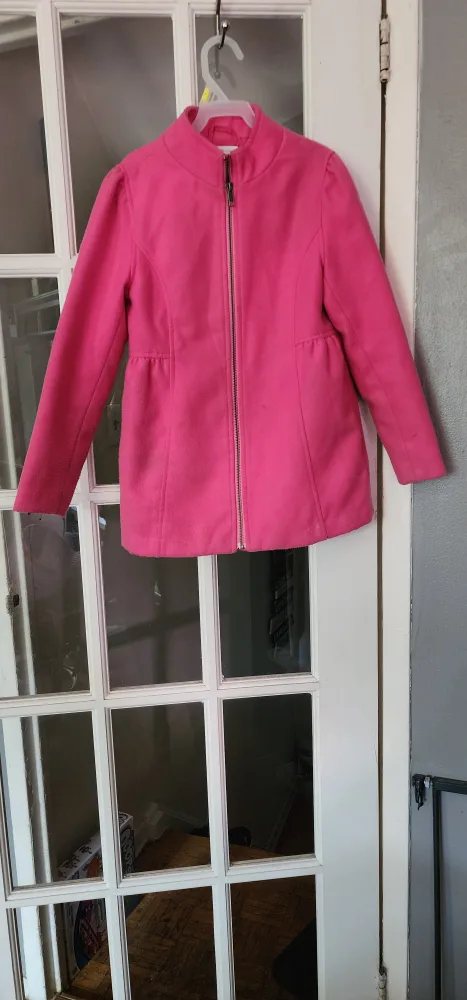 Gymboree Pink Fleece Jacket, Size M (7-8) thumbnail