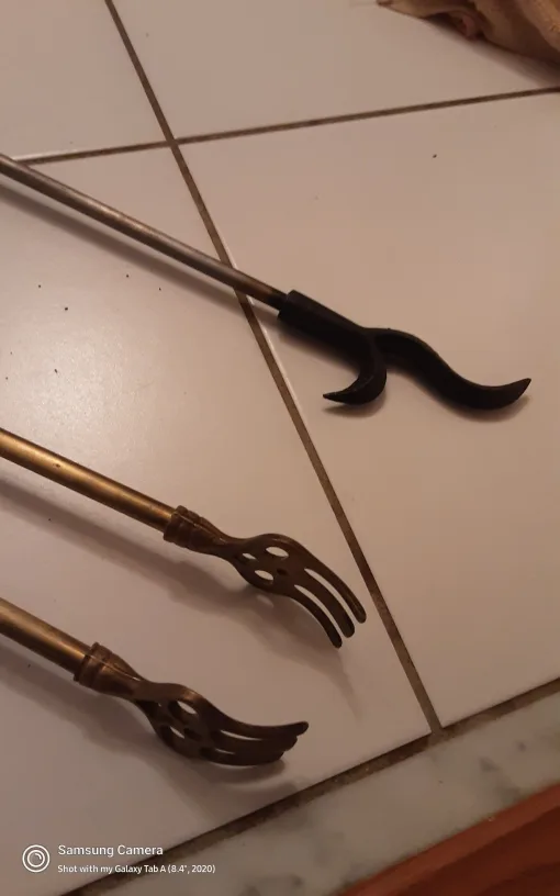 Vintage Fireplace Tools Set image indicator(3)