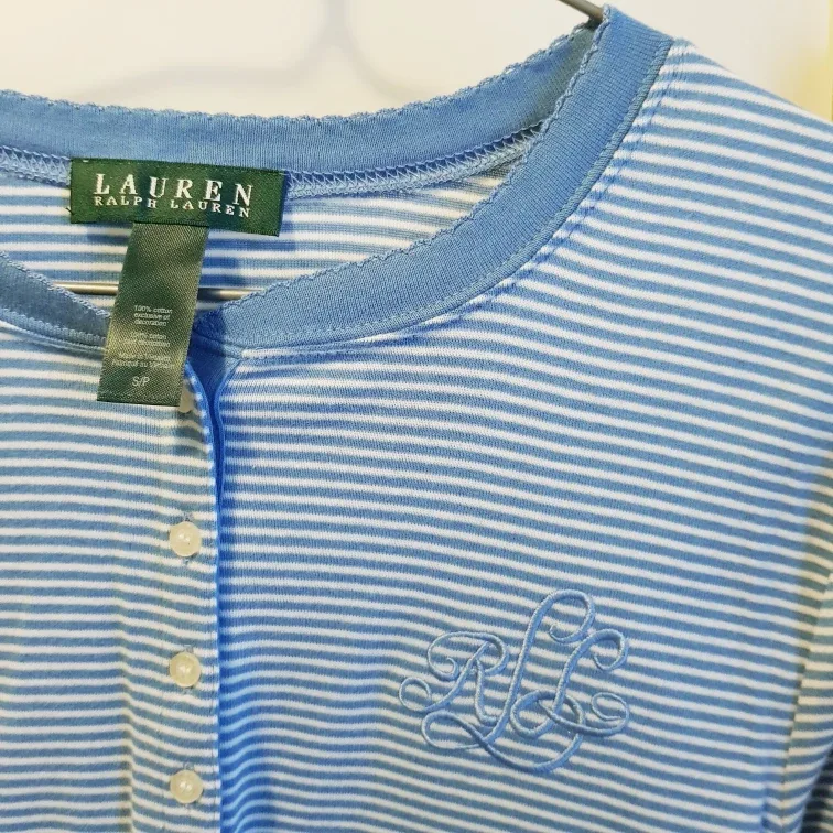 Ralph Lauren Striped Pajama Set - Size S image indicator(3)