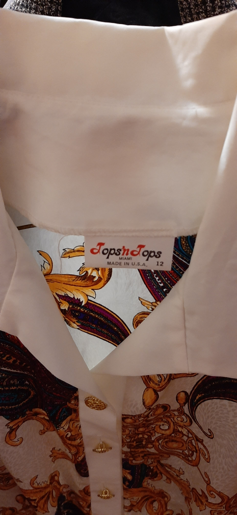 Tops'n Tops Vintage Blouse - Size 12 - photo 2