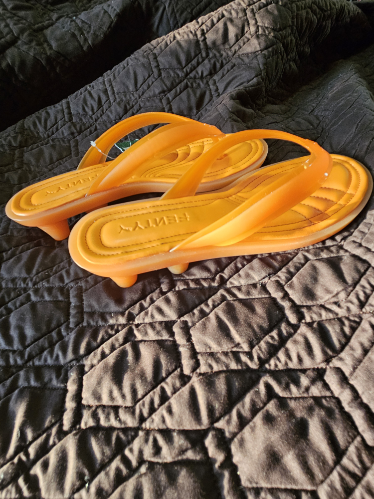 Puma x Fenty Jelly Slides (Sz 9) Orange - photo 2