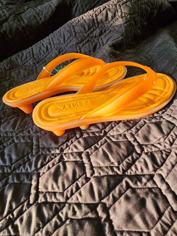Puma x Fenty Jelly Slides (Sz 9) Orange image indicator(2)